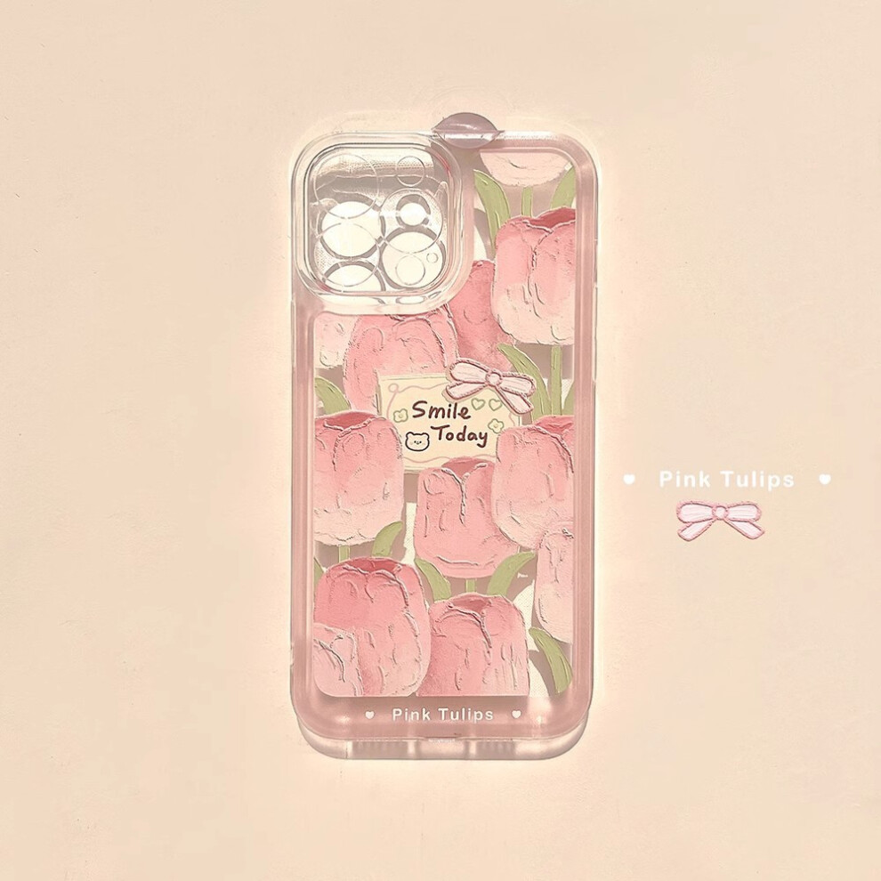 (?? ???????, 7/8/SE2020) "Instagram minimalist style female Apple-compatible iPhone 14 phone case, suitable for 16 Pro Max, transparent 13 soft case, 12 drop-proo...