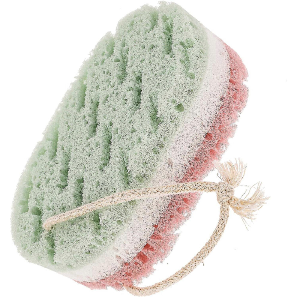 Photos - Bath Sponge Kikidex  Reusable Loofah  Exfoliating Body Sponge Large Bath Accessory (Green) (As show, One size)