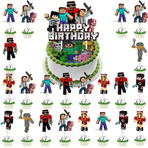 (Large and small socket strips*25pcs) My World Birthday Balloon Party ...