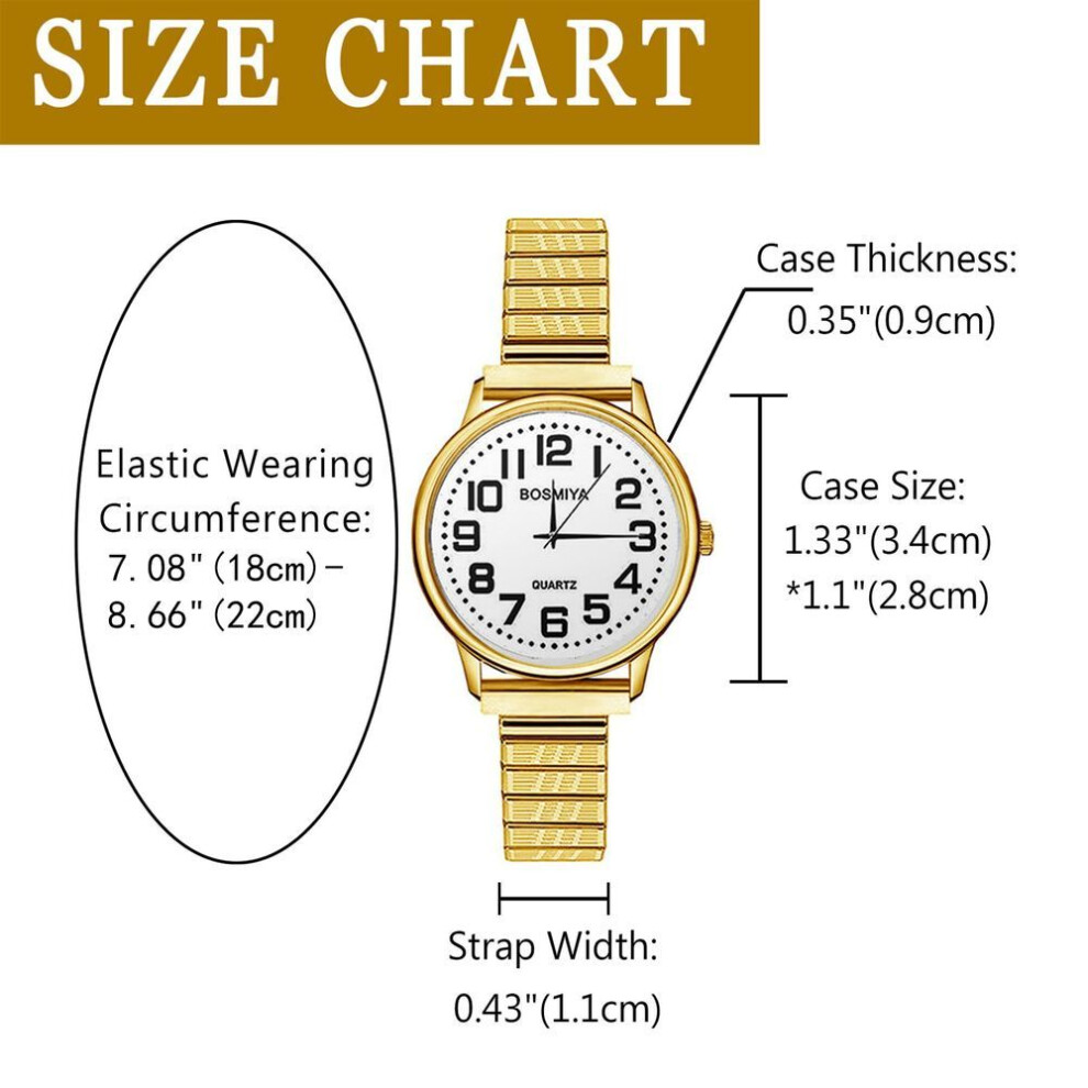 Watch Analog Waterproof Stainless Steel Elastic Strap Simple Cute Stylish Casual Business Fashion Watch Gold Accessories Birthday Christmas Day