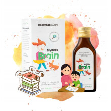 Health Labs MyKids Brain, omega-3 with vitamin D, 100 ml