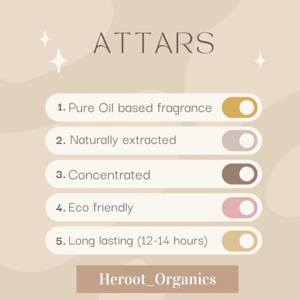 Fragrances Fresh & Luxury Attar Series For Men (black Musk)