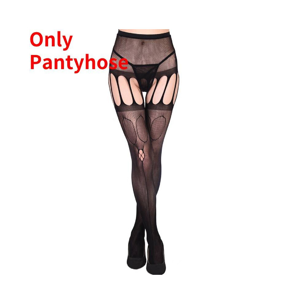(Style D)Lingerie sexy femme bas résille dentelle collants sous vêtement vêtements
