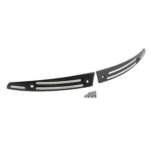 Rivestimento laterale per parabrezza diviso nero per Touring Road Glide Fltr 2015-2020 1