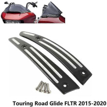 Rivestimento laterale per parabrezza diviso nero per Touring Road Glide Fltr 2015-2020