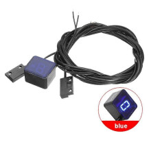 Universal Starke magnet Ultra dünne Motorrad 8 Geschwindigkeit Digitale Gang Anzeige Motorrad Display