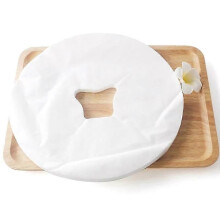 Exquisite 100 stücke Einweg Massage Kopfstütze Pads Gesicht Kissen Abdeckung Kissen Abdeckung Massage