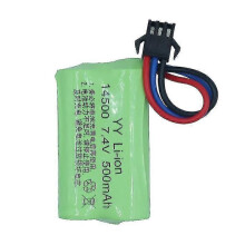 14500 7,4 V SM-3P Lithium-Akkupack Elektro-Spielzeug Geländewagen Kletterauto Allradantrieb Ba