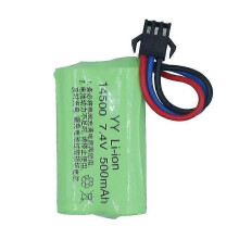 14500 7,4 V SM-3P Lithium-Akkupack Elektro-Spielzeug Geländewagen Kletterauto Allrad-Akku