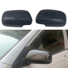 Fantastische 2005-2011 Yaris Vios Vichi Carola Carbon Fiber Rückspiegel Abdeckung Dekoration
