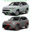 Paraspruzzi anteriori e posteriori per Mitsubishi Outlander 2013-2015 3
