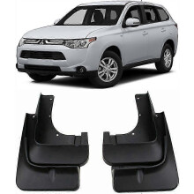 Schmutzfänger vorn und hinten für Mitsubishi Outlander 2013–2015
