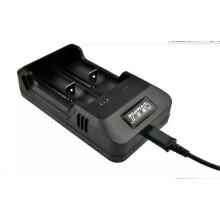 Caricabatterie multifunzione a doppio slot per batterie al litio 26650/18650 n. 5 Caricabatterie per