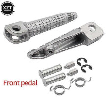 Motorrad Vorne/Hinten Fußrasten Fußrasten Fuß Pedal Frühling Für Kawasaki Z750 Z750s Yamaha R1 R6 Mt09