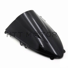Parabrezza a doppia bolla nero fumé per Ducati 899 1199 Panigale aftermarket per moto
