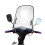 Motorrad Windschutzscheibe Transparent Erweiterung Spoiler Universal Pc Windschutzscheibe Verbreitert 4
