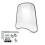 Motorrad Windschutzscheibe Transparent Erweiterung Spoiler Universal Pc Windschutzscheibe Verbreitert 1