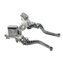 1 Paar Universal Motorrad Hauptbremszylinder Hebel Bremse Hydraulische Kupplung Pumpe 22mm 14mm Kolben