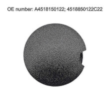 Schwarz Auto Vorne Hinten Stoßstange Tow Haken Auge Koppler Anhänger Abdeckung Kappe Stecker 4518850122