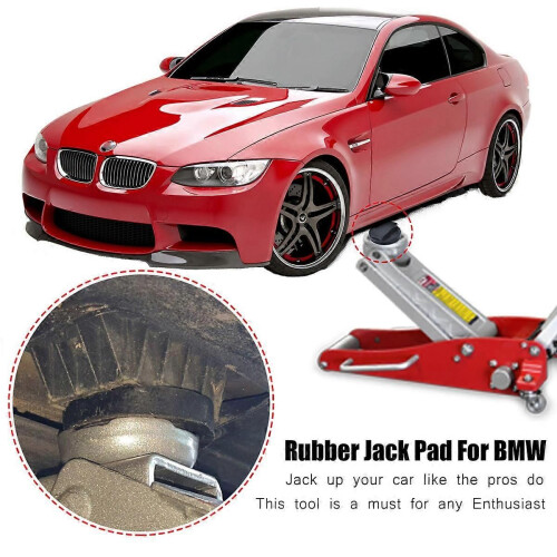 Adattatore per cuscinetto di sollevamento in gomma per BMW Serie 3 4 5 E46 E90 E39 E60 E91 E92 X1 X3 2
