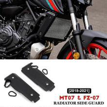 Für YAMAHA MT 07 MT07 FZ 07 FZ07 Motorradzubehör Kühlerseitenabdeckungen Kühlergrillschutzfolie