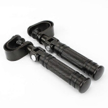 25mm32mm Motorrad Autobahn Pegs Crash Bar Clamp Montieren Motor Schutz Fußrasten Fußstütze Für Harley