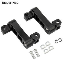Motorrad Einstellbare Passagier Fußrasten Mount Kit Autobahn Peg Clamp Extensions Halterung Für Harley