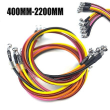10mm 90 Grad Motorrad Dirt Bike Geflochtene Linie Stahl Brems Schlauch Kabel Hydraulische Banjo Rohr