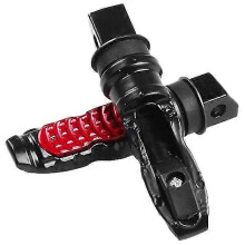 8mm Loch Motorrad Hinten Passagier Fußrasten Pedale 2 stücke Fußstütze Motorrad Pedal Änderung Aluminium
