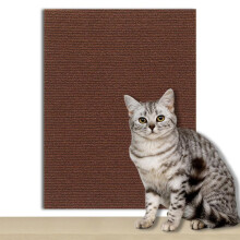 (brown, 30x30x0.4cm 1pcs) Anti-cat Scratch Blanket Can Be Cut And Pasted Cat Magic Multi-functional Self-adhesive Carpet Wallpaper Cat Crawling Blanket