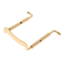 (N512, One size) Violin Adjustable Iron Chinrest Clamps Screws Accessories, 5.1 X 2.5 Cm - Multi, #2
