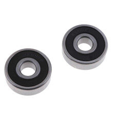 (As show, One size) 2pcs 12mm Inner Diameter 37mm Outside Diameter Front Rear Wheel Rim Bearing