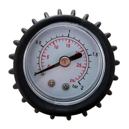 (As show, One size) 2bar Barometer Pressure Gauge Thermometer for Checking 2
