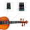 (As show, One size) 1/2 Violin Beginners Students Fingerboard Position Sticker Finger Chart 3