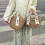 New one-shoulder handbag straw woven tote bag 3