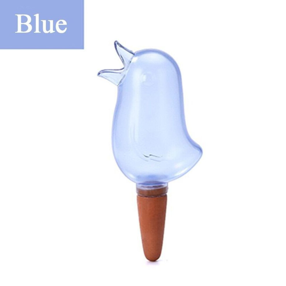 (blue) Bird Shape Automatic Plant Watering Automatic Drip Irrigation Self Watering Device Flowers Bonsai Waterer For Garden Ysl