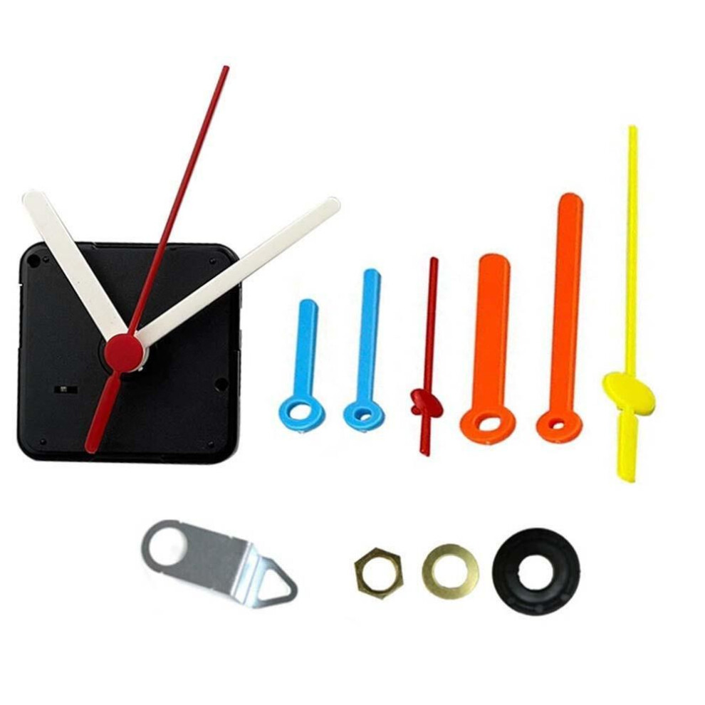 (A) Clock Mechanism Short Clock Hands Clock Movement Motor Clock Repair Replacement