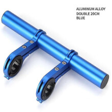 10/20cm Carbon Fiber Fietsstuur Verlengde Beugel Koplamp Montage Computerhouder Legering Aluminium