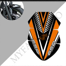 Für Kawasaki Z650 Z 650 Protector Tank Pad Aufkleber Aufkleber Kit Knie Emblem Abzeichen Logo Verkleidung