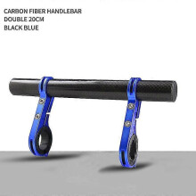 10/20cm Carbon Fiber Fietsstuur Verlengde Beugel Koplamp Montage Computerhouder Legering Aluminium