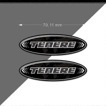 3D-stickers Tankpad Bescherming Kofferbak Bagagekoffers Embleem Badge Logo Decal 2019 2020 2021 voor