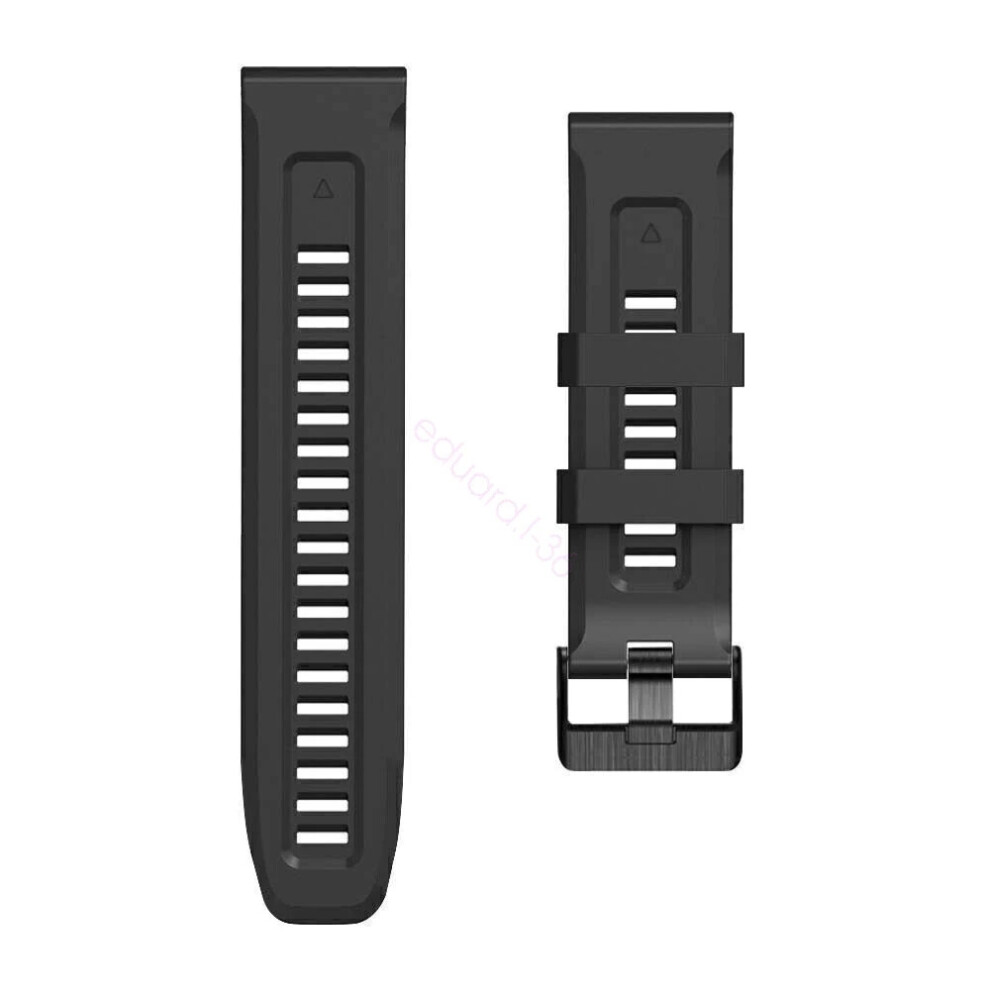 (Black, 22mm Garmin Forerunner 935) For Garmin Fenix 3 HR 6 6X Pro 5 5X Plus 7 7X Quickfit Watch Band Silicone Strap Hot-image-OPC-PHSFYCB-NEW