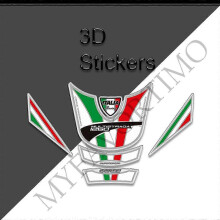Motorfiets 3D-stickers voor Ducati Multistrada 1260 S 1260s Decals Tank Pad Handgrepen Gas Brandstof