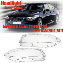 Auto Front Scheinwerfer Objektiv Abdeckung Für BMW 5 Series F10 F18 528i 530i 535i 2010-2017 Auto Shell