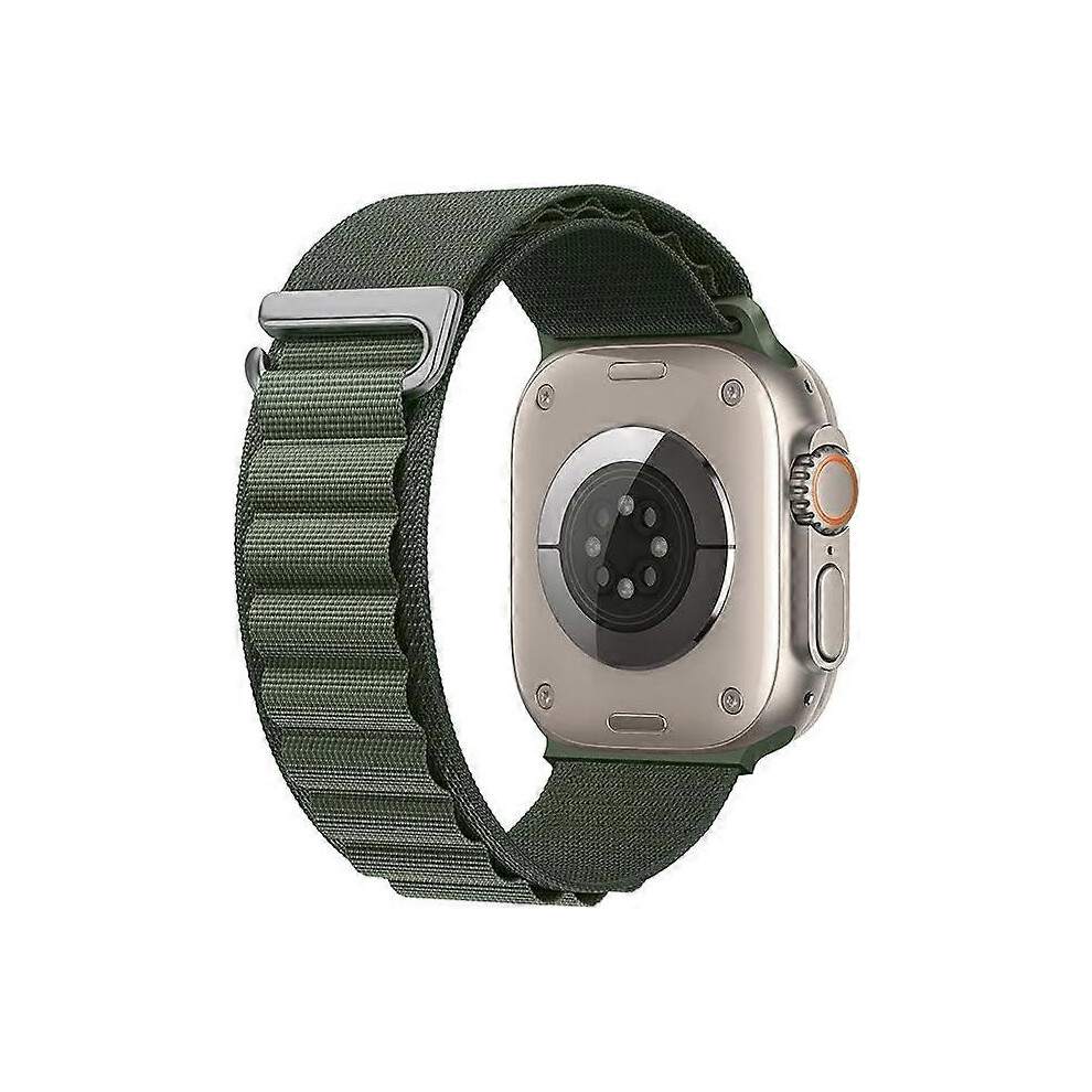 Photos - Watch Strap Kikidex  Alpine Loop Bands Compatible with Apple Watch Band 42mm 41mm 38mm for Women Men, Adjustable Sport Nylon (As show, One size)