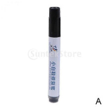 (Black, One size) Portable Oil Stain Removing Pens Shoes Whitening Water Based Marker Pen for - Black