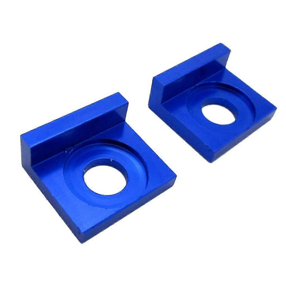 (Sliver, One size) 15mm Chain Adjuster Block Tensioner  PRO Quad Trail Dirt Bike ATV - Blue-image-OPC-PHSG2HB-NEW