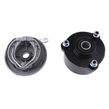 (Right, One size) Left Right Drum Brake Housing Wheel Hub Shoes for 110cc/125cc Pit Pro Quad Dirt Bikes Gokart - Left