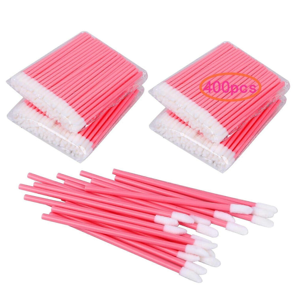 Photos - Makeup Brush / Sponge Kikidex  400PCS Disposable Lip Brushes Lip Gloss Applicators Make Up Brush Lipstick Lip Gloss Wands Makeup Applic (As show, One size)