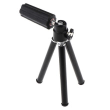 (As show, One size) Small Black Salon Hairdressing Tripod Stand Cosmetology Training Mannequin Head Holder